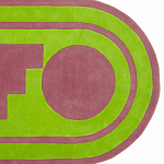 Дизайнерский ковер зеленый Poltronova Sofo Verosa Rug варинант исполнения - 7 | Loft Concept в Твери