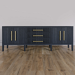 Большая VT-тумба Primo шпон Черный дуб варинант исполнения - 2 | Loft Concept в Твери