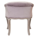 Кресло низкое в стиле прованс Розовый Велюр Louis French Armchair  варинант исполнения - 2 | Loft Concept в Твери