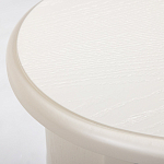 Белая тумба на фигурных ножках Shelby варинант исполнения - 5 | Loft Concept в Твери