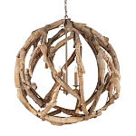 Люстра круглая в виде веток деревьев Natural Driftwood  варинант исполнения - 1 | Loft Concept в Твери