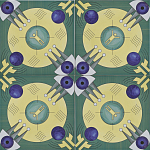 Плитка дизайнерская с узором Элемент варинант исполнения - 1 | Loft Concept в Твери