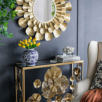 Ваза округлой формы с бело-синим цветочным орнаментом Blue & White Ornament  варинант исполнения - 4 | Loft Concept в Твери