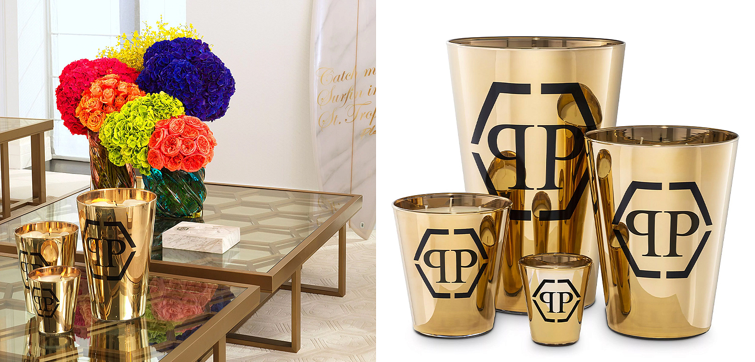 Свеча Philipp Plein Candle Empire Gold L Свеча Philipp Plein Candle Empire Gold L - Loft-Concept в Твери
