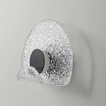 Бра из текстурированного прозрачного стекла с изогнутым краем Textured Glass  варинант исполнения - 5 | Loft Concept в Твери