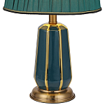 Настольная лампа с абажуром Celestina Lampshade Table Lamp Green варинант исполнения - 3 | Loft Concept в Твери