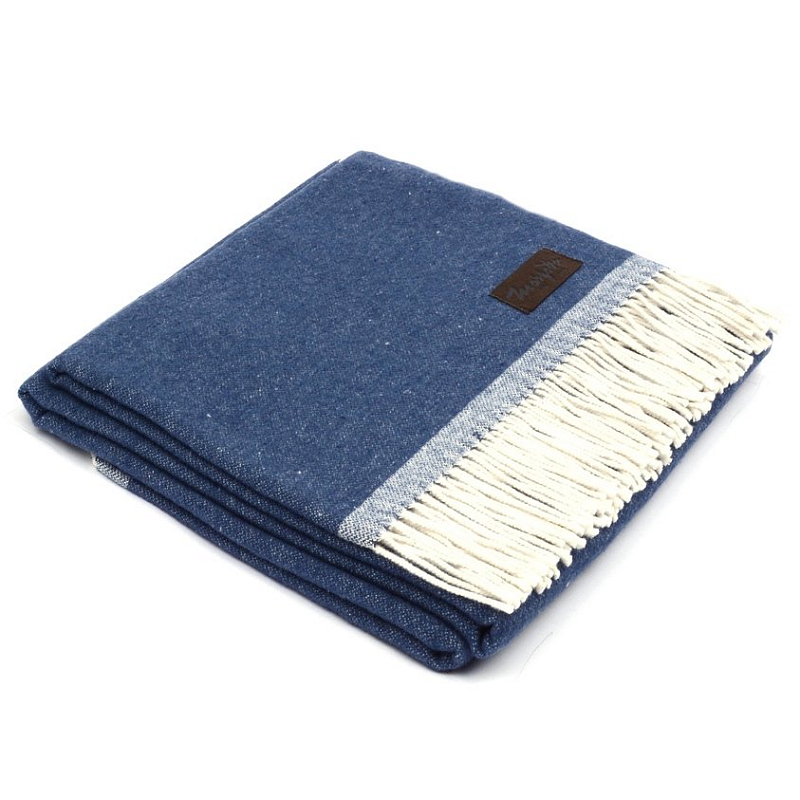 Плед SARA 4000 Marzotto Синий в Твери | Loft Concept 