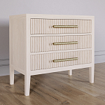 Тумба Primo  с тремя ящиками шпон Светлый дуб варинант исполнения - 3 | Loft Concept в Твери