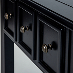 Черная тумба с выдвижным ящиком Monica варинант исполнения - 3 | Loft Concept в Твери