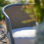 Садовое кресло с каркасом из стали Kenneth Chair варинант исполнения - 11 | Loft Concept в Твери