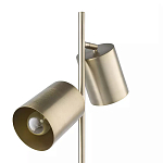 Настольная лампа золотистая на белом мраморном основании Streams of Light варинант исполнения - 4 | Loft Concept в Твери