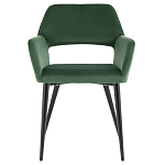 Стул с подлокотниками зеленый NEASAN STOOL варинант исполнения - 2 | Loft Concept в Твери