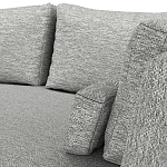 Мебельная ткань Шенилл серый цвет 138 см T4-34 варинант исполнения - 9 | Loft Concept в Твери