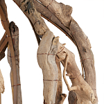 Люстра круглая в виде веток деревьев Natural Driftwood  варинант исполнения - 3 | Loft Concept в Твери