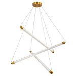 Светодиодная люстра Trumpet Tube Brass  варинант исполнения - 2 | Loft Concept в Твери