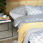 Постельное белье из сатина с рисунком 200х220 см Aurora Allure Sprout варинант исполнения - 4 | Loft Concept в Твери