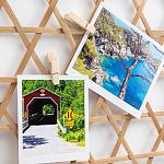 Рамка для фотографий из бамбука Bamboo Decor варинант исполнения - 5 | Loft Concept в Твери