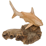 Статуэтка из дерева акула Animals of the World варинант исполнения - 4 | Loft Concept в Твери