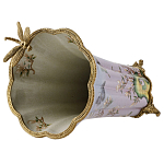 Декоративная ваза из фарфора с бронзовыми вставками Eden Garden варинант исполнения - 2 | Loft Concept в Твери