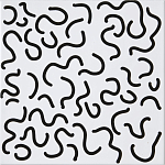 Плитка с узором Червячки варинант исполнения - 2 | Loft Concept в Твери