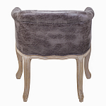 Кресло низкое в стиле прованс Louis French Armchair brown варинант исполнения - 3 | Loft Concept в Твери