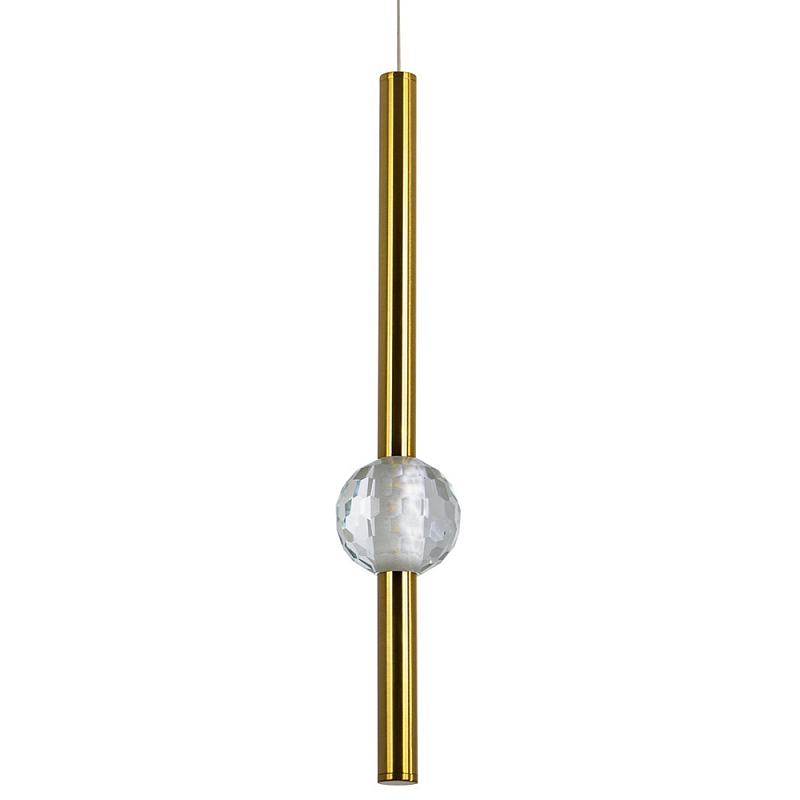 Подвесной светильник Celestin Spheres Brass Hanging Lamp Латунь Прозрачный Подвесной светильник Celestin Spheres Brass Hanging Lamp Латунь Прозрачный в Твери | Loft Concept