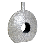 Ваза c инкрустацией Flower Grey варинант исполнения - 2 | Loft Concept в Твери