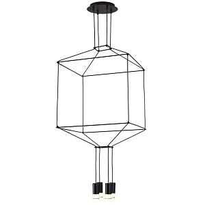 Vibia Wireflow Chandelier 0311 LED Suspension lam