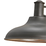 Бра настенное с куполообразным плафоном на регулируемом кронштейне Gray Horizon  варинант исполнения - 1 | Loft Concept в Твери