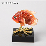 Статуэтка декоративная Рыбка-попугай Inhabitants of the Seas варинант исполнения - 6 | Loft Concept в Твери