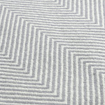 Плед из шерсти мериноса серого цвета 130×180 см Gray Waves варинант исполнения - 3 | Loft Concept в Твери