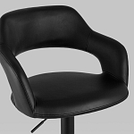 Барный стул черного цвета Strohach варинант исполнения - 7 | Loft Concept в Твери