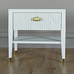 Прикроватная тумбочка с ящиком Elsa Dreams White варинант исполнения - 5 | Loft Concept в Твери