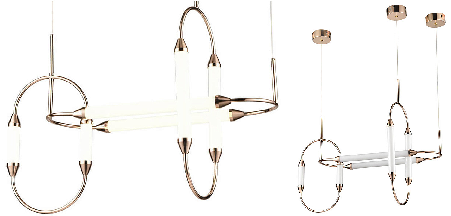 Люстра Giopato & Coombes CIRQUE chandelier Skyline Medium Gold Люстра Giopato & Coombes CIRQUE chandelier Skyline Medium Gold - Loft-Concept в Твери