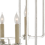 Люстра серебряная из пересекающихся прямоугольных элементов Intersecting Rectangles  варинант исполнения - 1 | Loft Concept в Твери