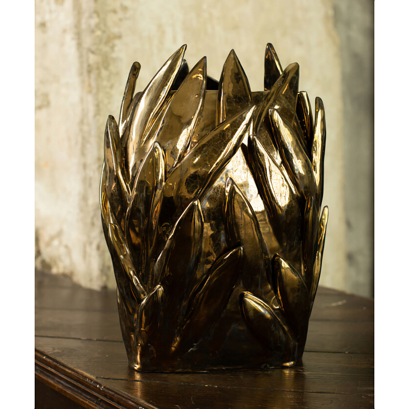 Ваза «Золотая» Золотой в Твери | Loft Concept 