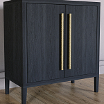 Современный Буфет Primo с 2 дверцами Черный дуб варинант исполнения - 3 | Loft Concept в Твери