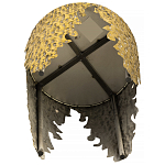 Столик дизайнерский Copper streaks варинант исполнения - 4 | Loft Concept в Твери