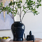 Ваза с крышкой однотонная Высота 48 см Chinoiserie Ceramics варинант исполнения - 2 | Loft Concept в Твери