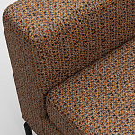 Мебельная ткань Шенилл терракотовый цвет 142 см T4-58 варинант исполнения - 8 | Loft Concept в Твери