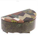 Шкатулка с зеркалом из натуральных камней Stone Casket варинант исполнения - 2 | Loft Concept в Твери