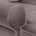 Угловой раскладной диван Athenais Sofa Velour варинант исполнения - 5 | Loft Concept в Твери