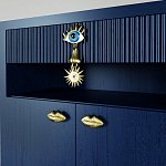 Комод Elsa Dreams Blue Двухстворчатый  варинант исполнения - 4 | Loft Concept в Твери