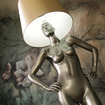 Лампа MANNEQUIN LAMP с абажуром руки на талии варинант исполнения - 9 | Loft Concept в Твери