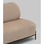 Диван Стоун велюр рельефный бежевый варинант исполнения - 3 | Loft Concept в Твери