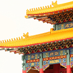 Храм Конфуция Тайвань миниатюра для интерьера в китайском стиле варинант исполнения - 1 | Loft Concept в Твери