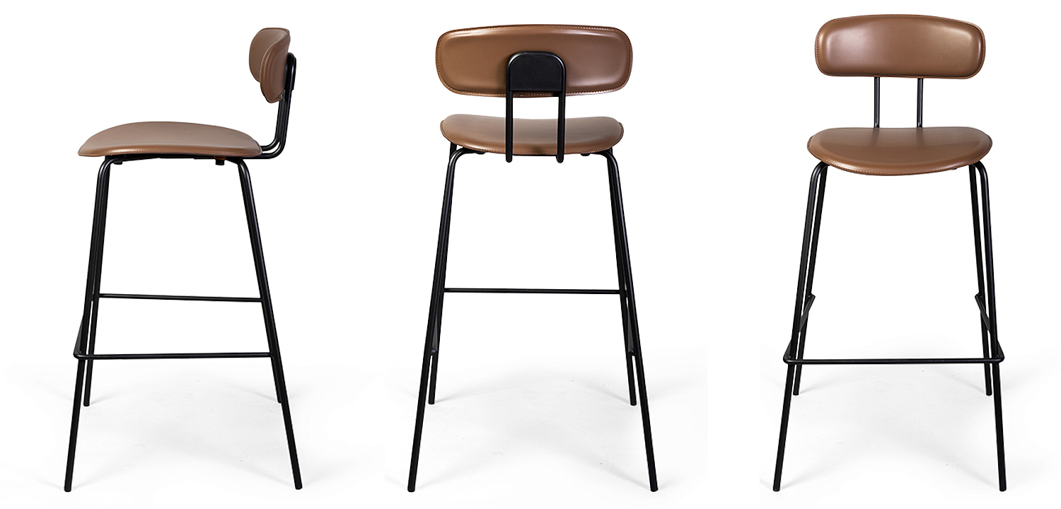 Барный стул Renis Brown Barstool Барный стул Renis Brown Barstool - Loft-Concept в Твери