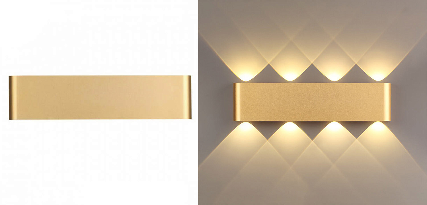 Бра Obverse Gold Rectangle B Wall lamp Бра Obverse Gold Rectangle B Wall lamp - Loft-Concept в Твери