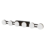 Бра с 6-ю круглыми плафонами на черном основании Maxine Light варинант исполнения - 1 | Loft Concept в Твери