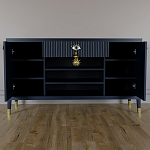 Комод-буфет Elsa Dreams Blue с открытыми полками   варинант исполнения - 3 | Loft Concept в Твери